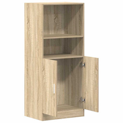 keittiökaappi Sonoma tammi 57x41,5x131,5 cm tekninen puu