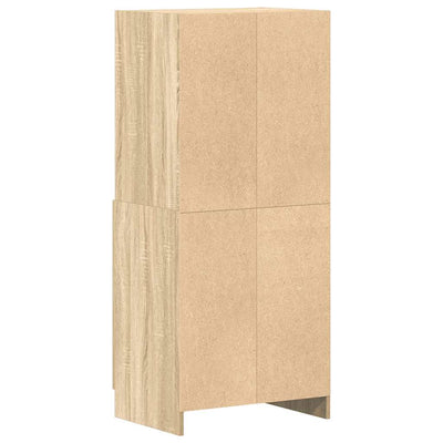 keittiökaappi Sonoma tammi 57x41,5x131,5 cm tekninen puu
