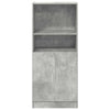 Keittiökaappi betoninharmaa 57x41,5x131,5 cm tekninen puu