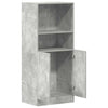 Keittiökaappi betoninharmaa 57x41,5x131,5 cm tekninen puu