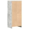 Keittiökaappi betoninharmaa 57x41,5x131,5 cm tekninen puu