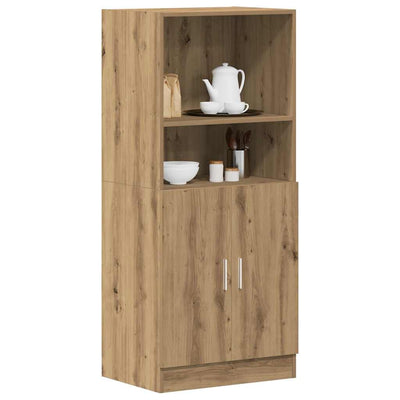 Keittiökaappi Käsityöläinen tammi 57x41,5x131,5 cm tekninen puu