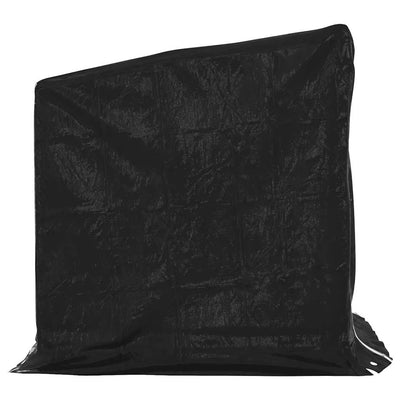 Polttopuuteline sadesuojalla Liginiu 101x61x110,5cm (galvanoitu teräs)