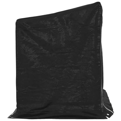 Galvanoitu polttopuuteline sadesuojalla Liginiu 151x80,5x110,5cm (teräs)