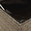 ulkotyynylaatikko harmaa 100x55x55,5 cm polyrottinki
