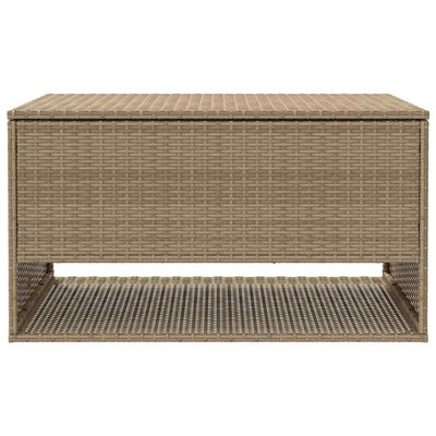 tyynyrasia ulkokäyttöön beige 100x55x55,5 cm polyrottinki