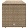 tyynyrasia ulkokäyttöön beige 100x55x55,5 cm polyrottinki