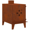 Retkihella 35x50x60 cm corten teräs