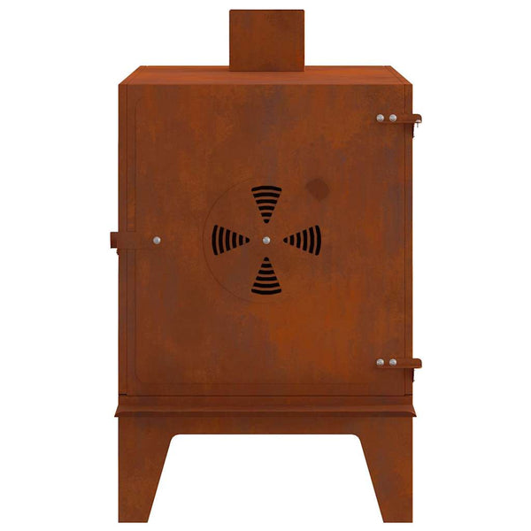 Retkihella 35x50x60 cm corten teräs
