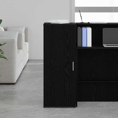Säilytyskaappi Musta 40x45x103,5 cm Engineered Wood