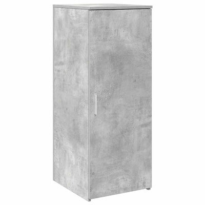Säilytyskaappi betoninharmaa 40x45x103,5 cm tekninen puu
