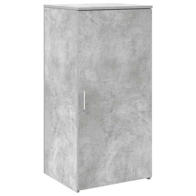 Säilytyskaappi betoninharmaa 50x45x103,5 cm tekninen puu