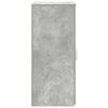 Säilytyskaappi betoninharmaa 50x45x103,5 cm tekninen puu