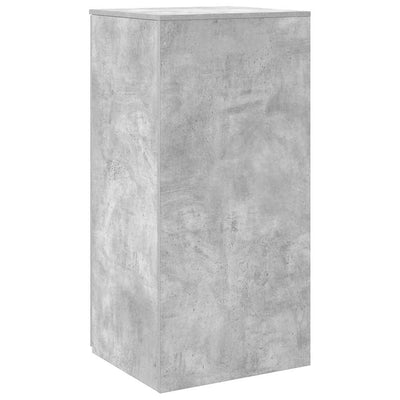 Säilytyskaappi betoninharmaa 50x45x103,5 cm tekninen puu