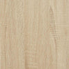 Vastaanottopöytä Sonoma-tammi 100x40x104 cm tekopuu