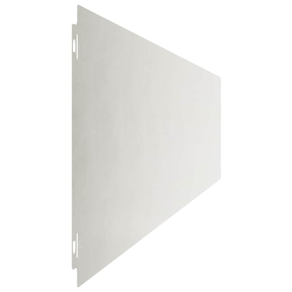 Nurmikon reunalistat 10 kpl 20x103 cm ruostumatonta terästä