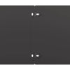 Nurmikon reunalistat 30 kpl Musta 20x103cm Kylmävalssattu teräs