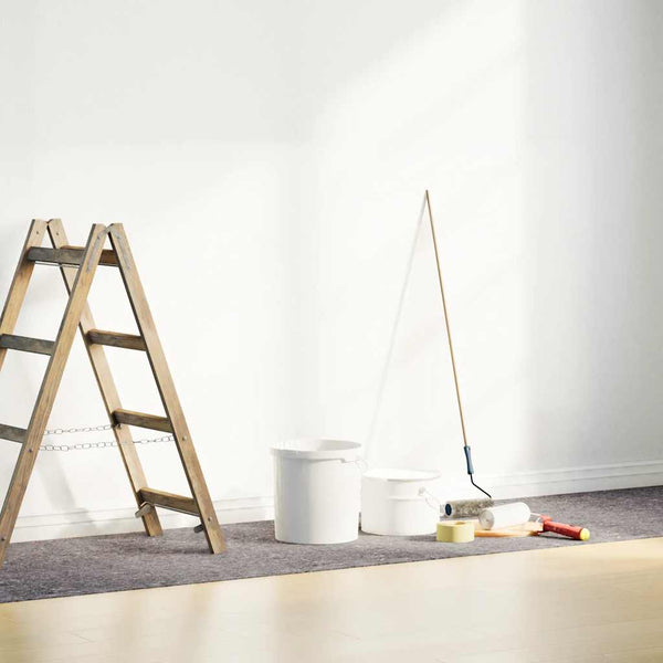 Liukumattomat maalarin fleeceliinat 2 kpl 5 m 180 g/m² Harmaa