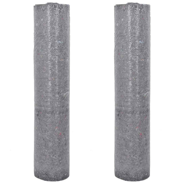 Liukumattomat maalarin fleeceliinat 2 kpl 25 m 180 g/m² Harmaa