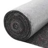 Liukumattomat maalarin fleeceliinat 2 kpl 25 m 180 g/m² Harmaa