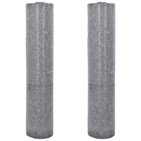 Liukumattomat maalarin fleeceliinat 2 kpl 25 m 220 g/m² Harmaa