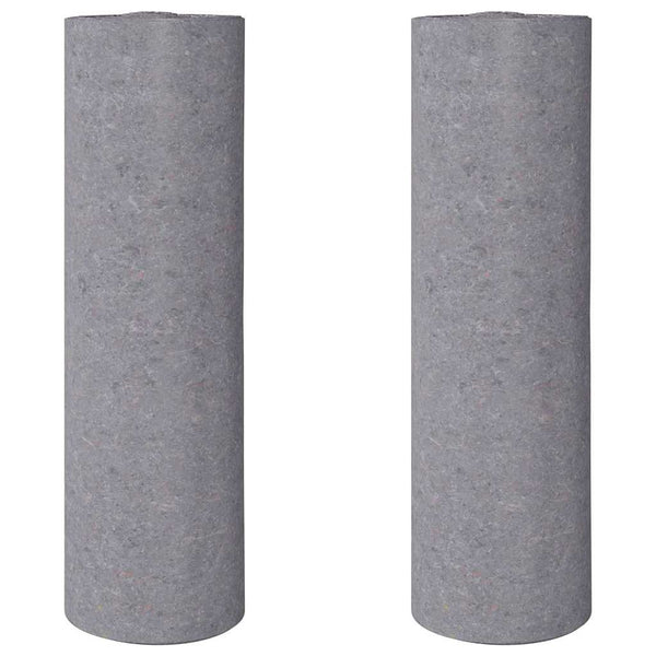 Liukumattomat maalarin fleeceliinat 2 kpl 50 m 220 g/m² Harmaa