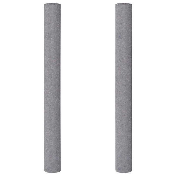 Liukumattomat maalarin fleeceliinat 2 kpl 5 m 280 g/m² Harmaa