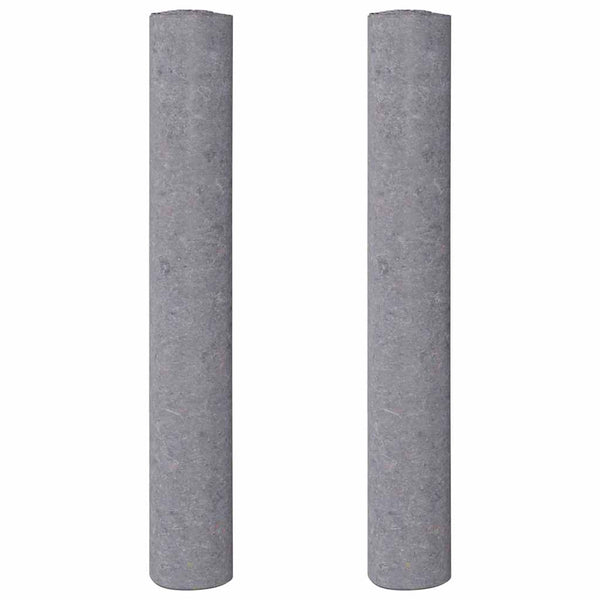 Liukumattomat maalarin fleeceliinat 2 kpl 10 m 280 g/m² Harmaa
