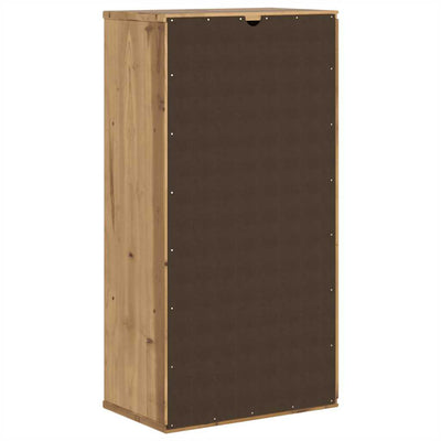 sivukaappi laatikoilla ODDA 40x24x79 cm massiivipuu mänty
