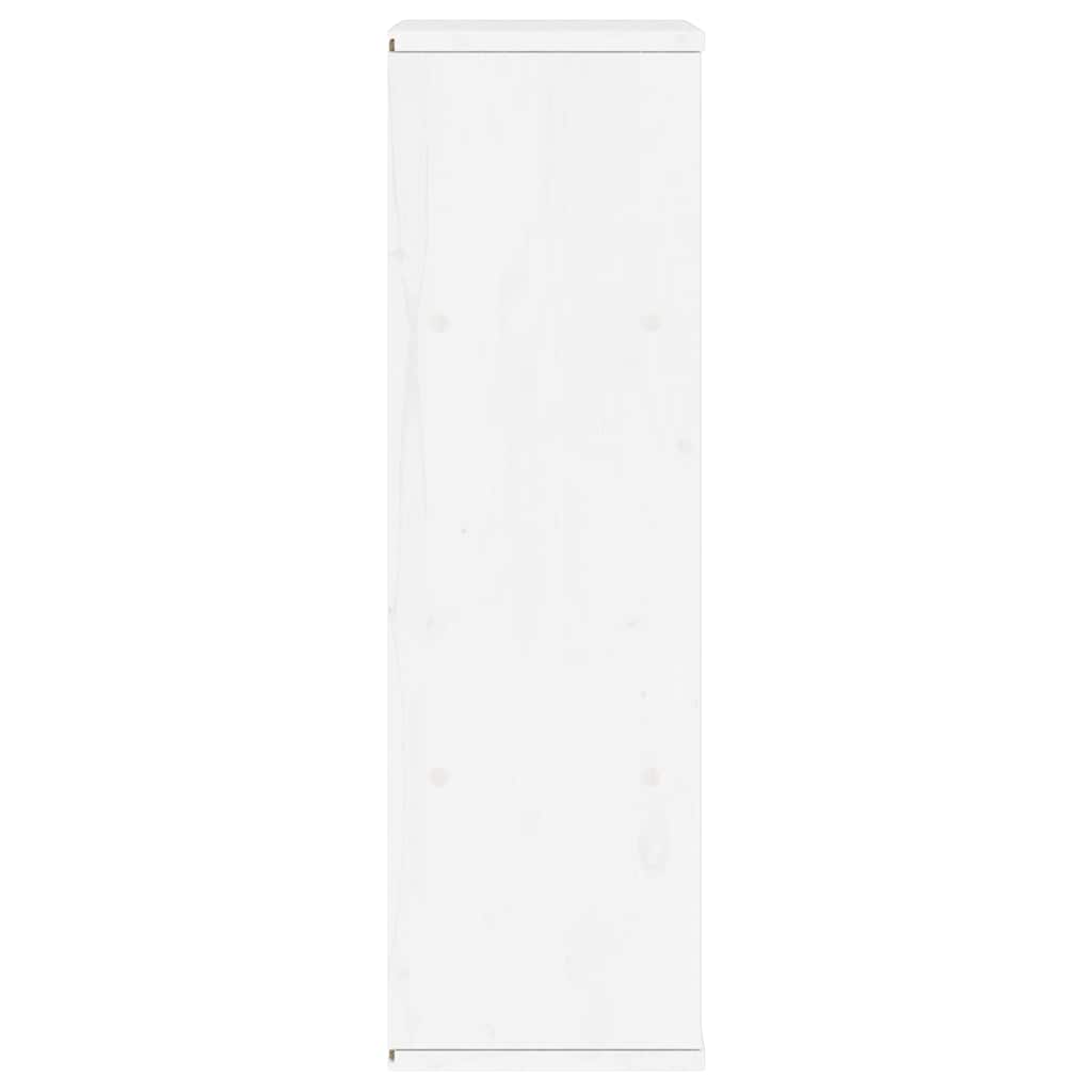 Valkoinen Odda Nehat sivukaappi 40x24x79cm (massiivipuu mänty)