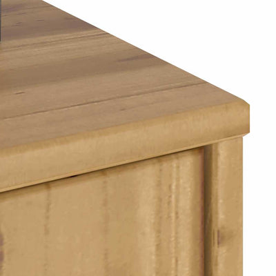 sivukaappi laatikoilla ODDA 40x24x79 cm massiivipuu mänty