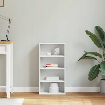Sivukaappi ODDA valkoinen 40x24x79 cm massiivipuu mänty