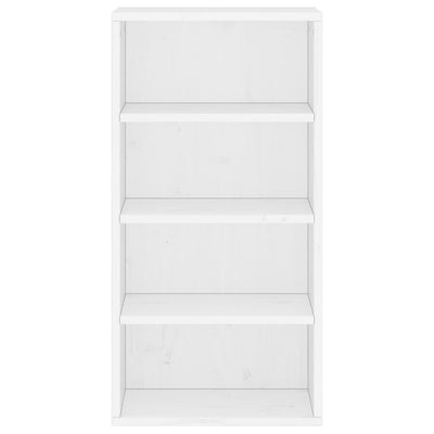 Sivukaappi ODDA valkoinen 40x24x79 cm massiivipuu mänty