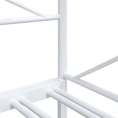 Valkoinen sohvasänky Giurgean 90x200cm (ilman patjaa teräs)