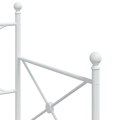 Valkoinen sohvasänky Giurgean 90x200cm (ilman patjaa teräs)