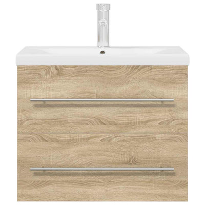 Kylpyhuonekalustesarja Senoile (2-osainen, sonoma-tammi, puinen)