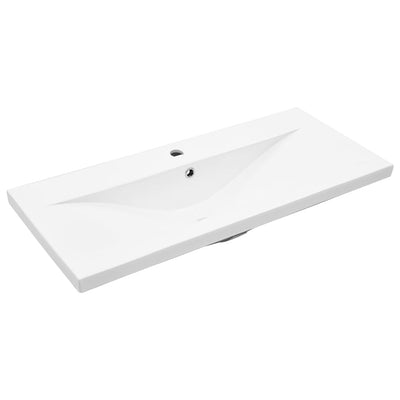 Sonoma tammi kylpyhuoneen allaskaappi altaalla Visentea