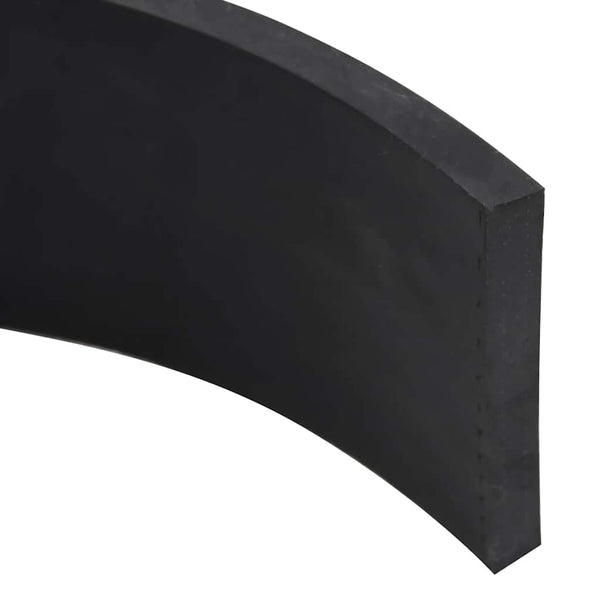 kumireuna lumiauran mustalle 180x8x1 cm