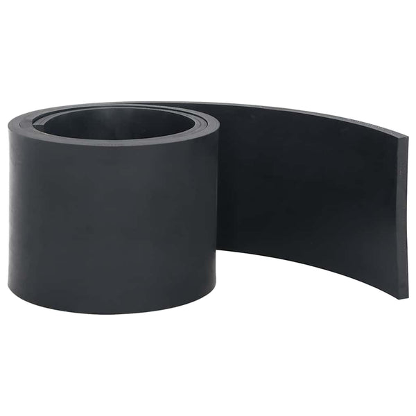 Kumireuna lumiauraan musta 150x15x1 cm