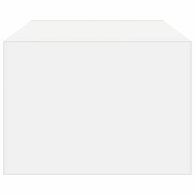 Valkoinen tv-kaappi led-valoilla Ojovan 100X35,5x25cm