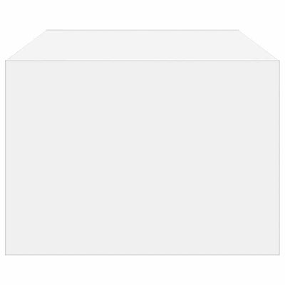 TV-kaappi LED-valoilla valkoinen 100X35,5x25 cm