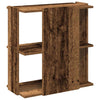 Kirjahylly 3-kerroksinen Old Wood 60x30x60 cm Engineered Wood