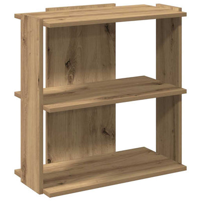 kirjahylly 3-kerroksinen Artisan Oak 60x30x60 cm tekninen puu