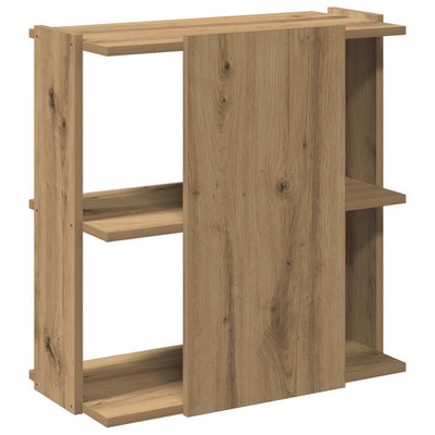 kirjahylly 3-kerroksinen Artisan Oak 60x30x60 cm tekninen puu