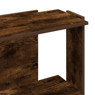 Savustettu tammi kirjahylly Cero 3-kerroksinen (puinen)