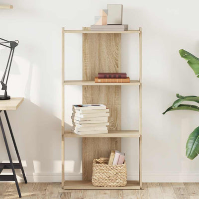 Sonoma tammi kirjahylly Cero 3-kerroksinen (suunniteltu puu)