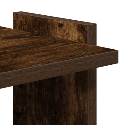 Savustettu tammi kirjahylly Cero 3-kerroksinen (puinen)