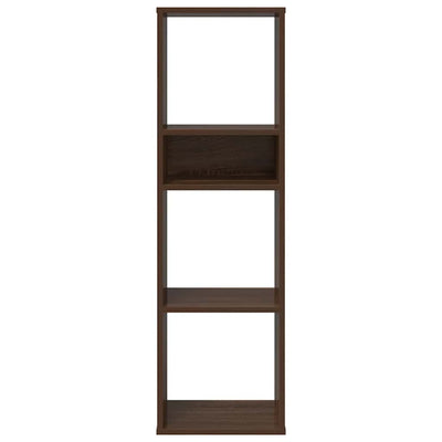 Ruskea kirjahylly Pohonie 34x31x112cm (puinen)