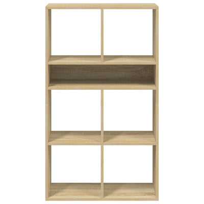 Kirjahylly Sonoma-tammi 66x31x112 cm lastulevy