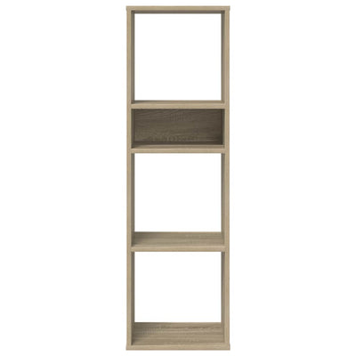 Kirjahylly Sonoma-tammi 34x31x112 cm lastulevy